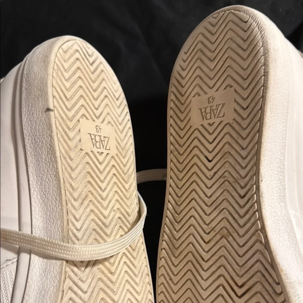 Zara White Sneakers